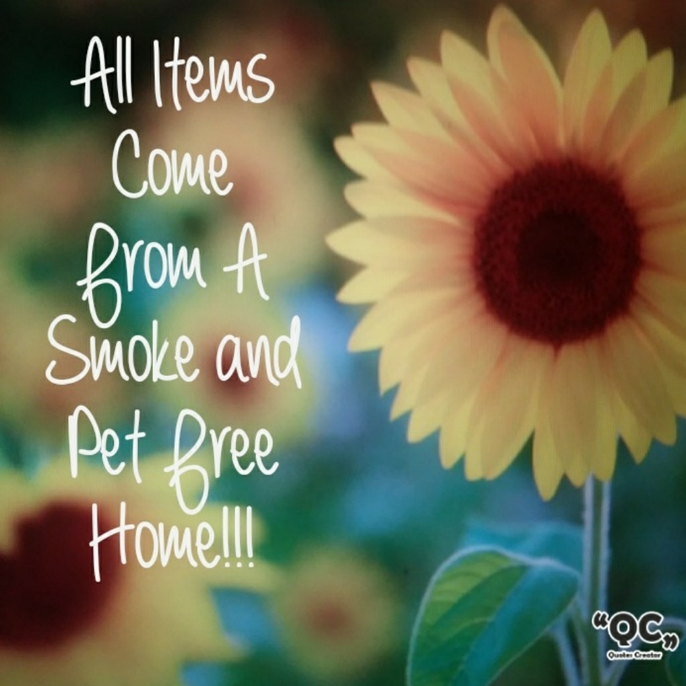 NO inside pets NO smoke!